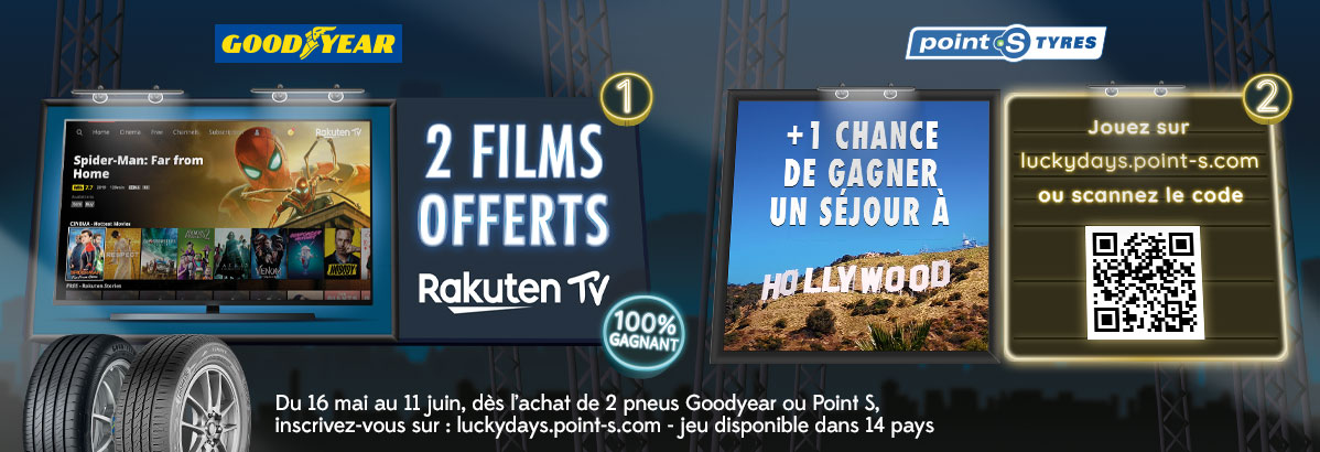 Point S - OP 4 GOODYEAR 2022 - LUCKY DAYS - Page offre
