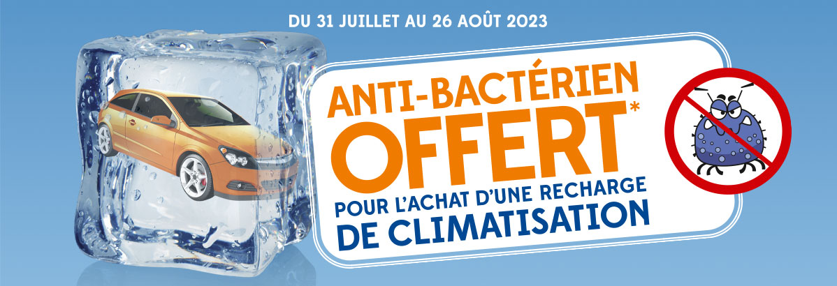 Offre Point S Entretien - Eté 2023 - Anti-bactérien offert - Offre