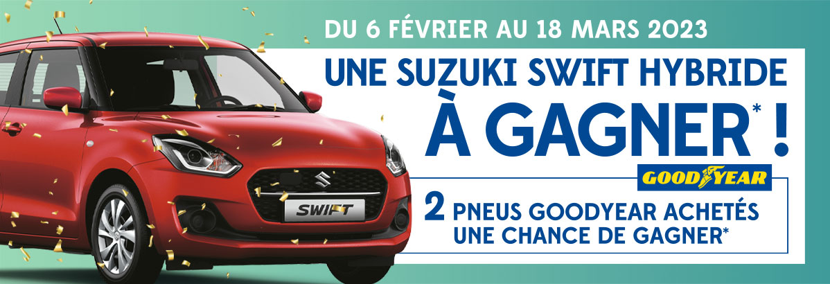 Offre Point S - Goodyear Février 2023 - Suzuki Swift Hybride (page offre)