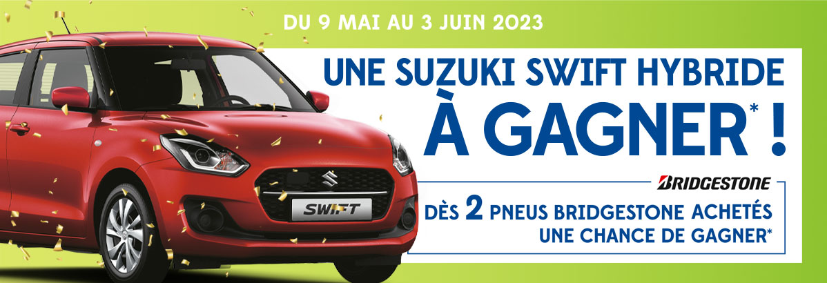 Offre Point S Avril 2023 - SUZUKI SWIFT à gagner - Page offre