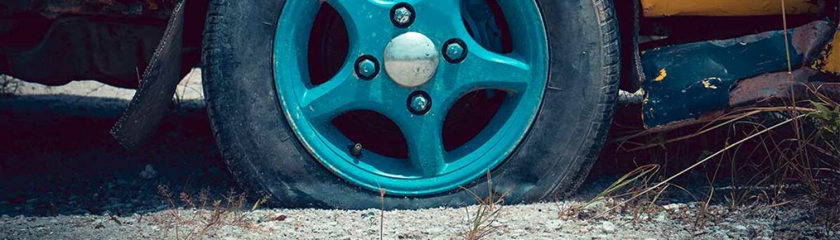 Dommages aux flancs du pneu : que faire ?